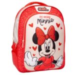 ΤΣΑΝΤΑ ΠΛΑΤΗΣ ΔΗΜΟΤΙΚΟΥ 32X18X43 3ΘΗΚΕΣ BE MORE MINNIE