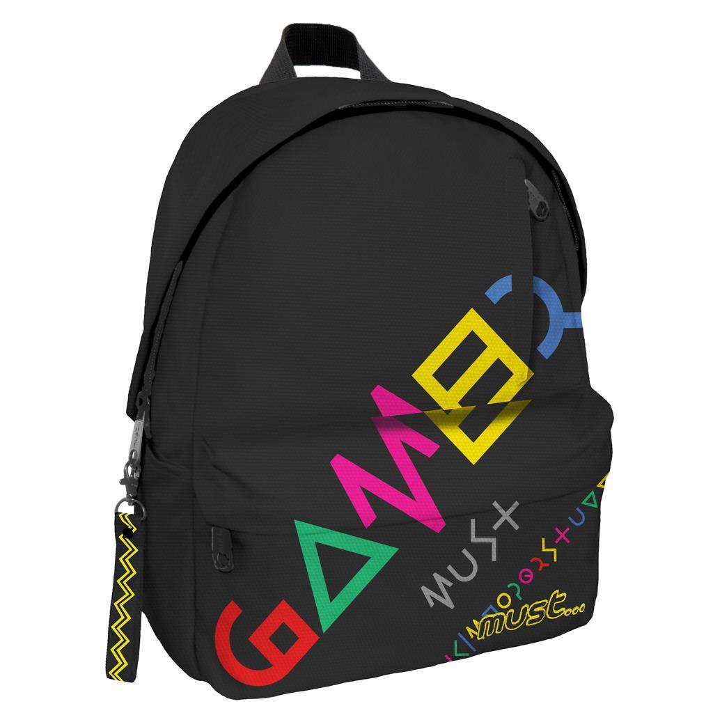 0585059 ΤΣΑΝΤΑ ΠΛΑΤΗΣ MUST 32X17X42 1 ΚΕΝΤΡΙΚΗ ΘΗΚΗ GAMER 0585059 - Image 1