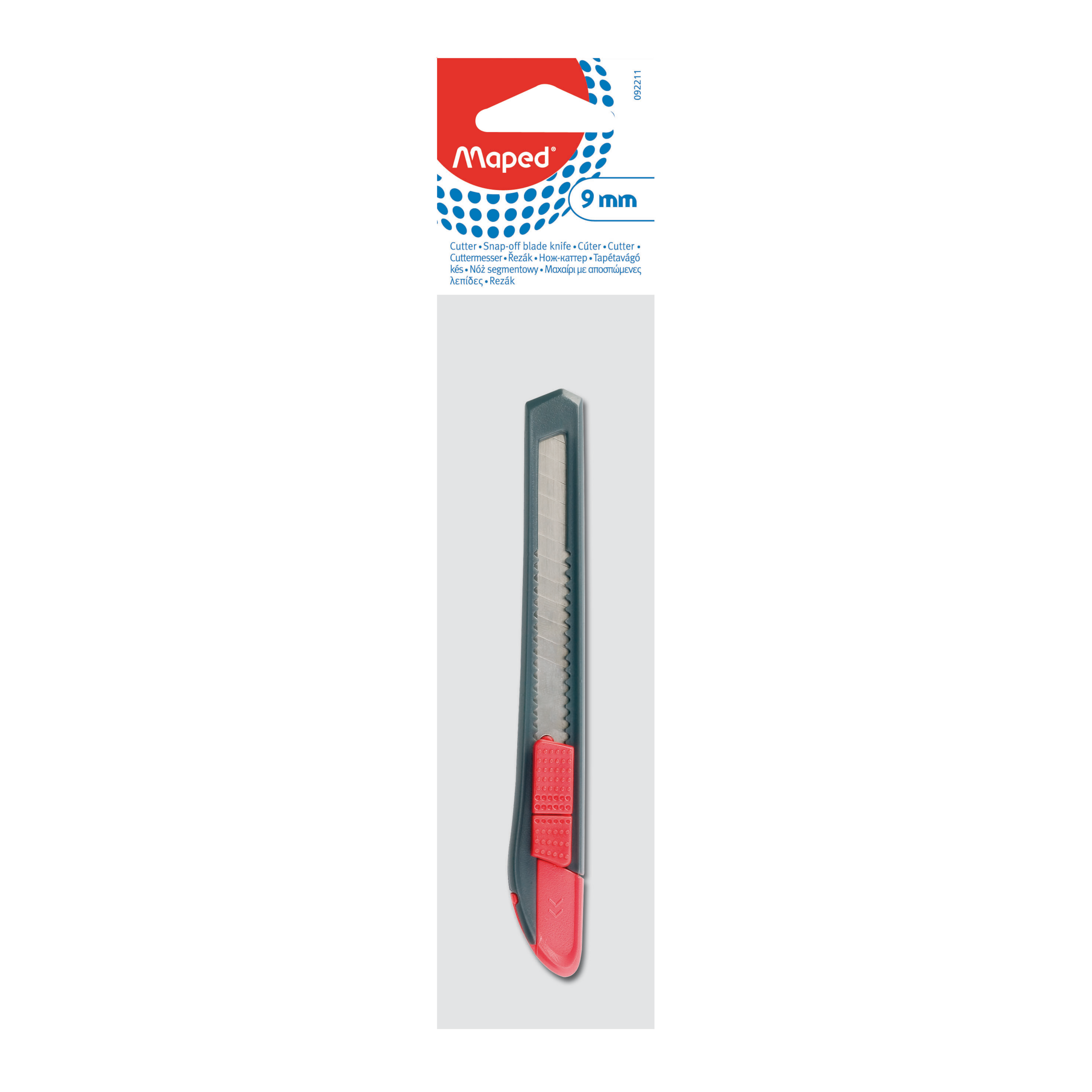 ΚΟΠΙΔΙ MAPED 9mm BLACK/RED