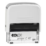 COLOP C40 (1-7 σειρές) με τα στοιχεία σας (59x23mm) ΛΕΥΚΗ (401908)