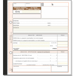 ΤΥΠΟΤΡΑΣΤ Απόδειξη Παροχής Υπηρεσιών Δικηγόρων 19x20cm 2/τυπη Κωδ. 237δ