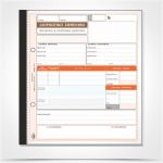 ΤΥΠΟΤΡΑΣΤ Διορθωτικό Σημείωμα Μεταφοράς 19x20cm 3/τυπη Κωδ. 254β