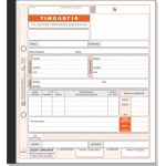 ΤΥΠΟΤΡΑΣΤ Τιμολόγιο Παροχής Υπηρεσιών Μεταφοράς 19x20cm 4/τυπο Κωδ. 254δ