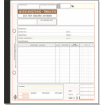 ΤΥΠΟΤΡΑΣΤ Δελτίο Αποστολής - Τιμολόγιο Πώλησης (1 ΦΠΑ) 19x20cm 3/τυπο Κωδ. 256