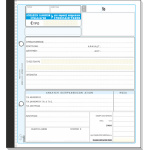 ΤΥΠΟΤΡΑΣΤ Απόδειξη Παροχής Υπηρεσιών (Συμβολαιογράφων) 19Χ20cm 3/τυπη Κωδ.287δ