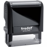 TRODAT PRINTY 4914 με τα στοιχεία σας ( 1-8 σειρές )  (63x25mm) ΜΑΥΡΗ