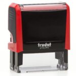 TRODAT PRINTY 4914 με τα στοιχεία σας ( 1-8 σειρές )  (63x25mm) ΚΟΚΚΙΝΗ