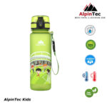 Παγούρι AlpinTec 500ml Πλαστικό KIDS Πράσινο Ποδόσφαιρο BPA FREE C-500GN-FT