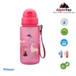 Παγούρι AlpinTec 400ml KIDS KALAMAKI PRINCES PINK (BPA FREE) C-400PK-PR
