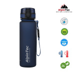 Παγούρι AlpinTec 500ml Πλαστικό STYLE Σκούρο Μπλέ BPA FREE S-500DB