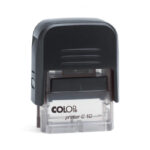 COLOP C10 με τα στοιχεία σας (1-2 λέξεις)  (27x10mm) ΜΑΥΡΗ (101201)