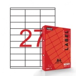 Αυτοκόλλητες ετικέτες ΛΕΥΚΕΣ TYPOTRUST LABELS Α4 (70X32.12mm) 100Φ. (inkjet-laser-φωτοτυπικό)