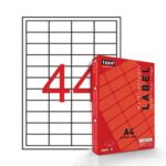 Αυτοκόλλητες ετικέτες ΛΕΥΚΕΣ TYPOTRUST LABELS Α4 (48.5X25.4mm) 100Φ. (inkjet-laser-φωτοτυπικό)