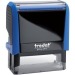TRODAT PRINTY 4913 με τα στοιχεία σας (1 - 7 σειρές)  (57x21mm) ΜΠΛΕ