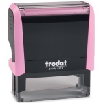 TRODAT PRINTY 4913 με τα στοιχεία σας (1-7σειρές) (57x21mm) PASTEL ΡΟΖ