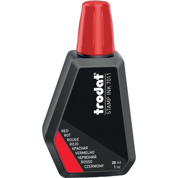 Μελάνι για Ταμπόν Σφραγίδας TRODAT 7011  28ml Κόκκινο RED