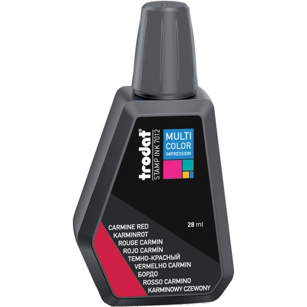 Μελάνι για Ταμπόν Σφραγίδας TRODAT 7012 28ml CARMINE RED