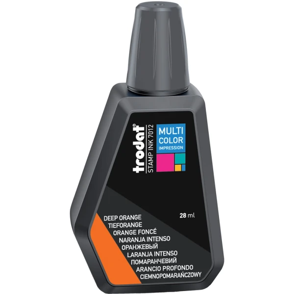 Μελάνι για Ταμπόν Σφραγίδας TRODAT 7012 28ml DEEP ORANGE