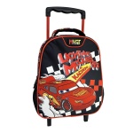 Σχολική Τσάντα Τρόλεϊ Νηπίου Disney Cars Lightning Mcqueen Kachow Must Team 2 Θήκες 0565045