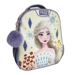 ΣΧΟΛΙΚΗ ΤΣΑΝΤΑ ΠΛΑΤΗΣ ΝΗΠΙΟΥ DISNEY FROZEN WHITE MUST TEAM 2 ΘΗΚΕΣ 0565059